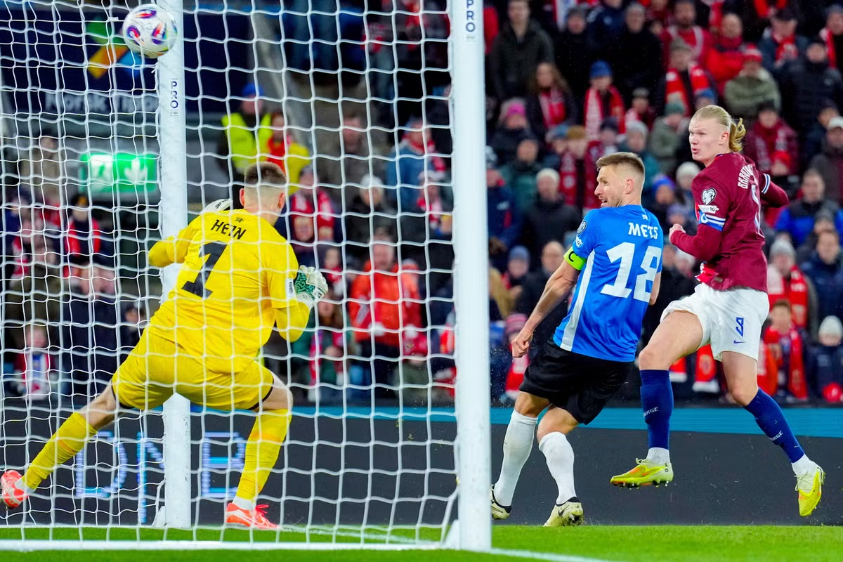 Thorsby memuji kerja sama Haaland yang memecahkan kebuntuan Norwegia melawan Estonia