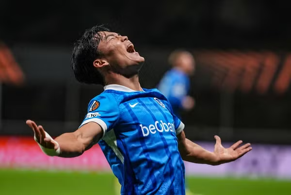 Genk unggul atas Braga yang sebelumnya tak terkalahkan dalam laga seru tujuh gol di Liga Europa